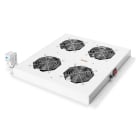 Assmann Electronic - Unité ventilation toit, x4, gris 19" Unique, Varioflex-N, Dynamic gris