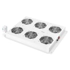 Assmann Electronic - Unité ventilation toit serveurs Unique x6 Thermostat, interrupteur, gris