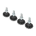 Assmann Electronic - Pieds de nivellement ajustable pour armoires réseau et armoires serveur
