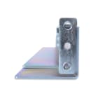 Assmann Electronic - Glissière en L pour armoires de 600-800mm prof. réglable prof. 350-600mm x2