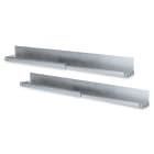 Assmann Electronic - Glissières en L, pour serveurs 800 -1000mm prof. réglable prof. 500 -750 mm x2