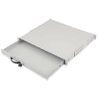 Assmann Electronic - Rangement pour documents verrouillable avec poignée (1U) 44x481x400mm, gris