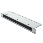 Assmann Electronic - Panneau de gestion des câbles 1U brosse 30x400 mm 480x120 mm, gris