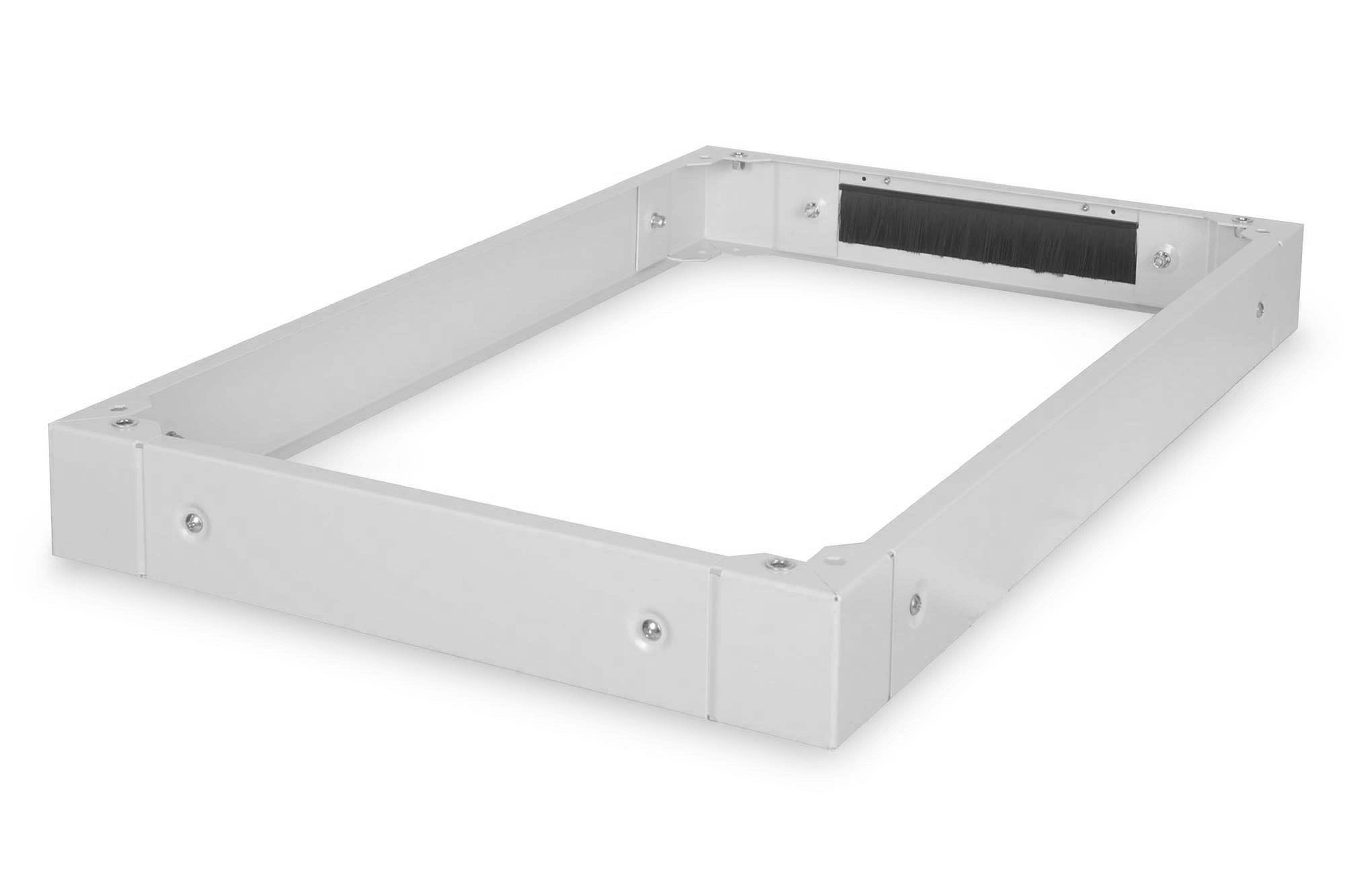 Assmann Electronic - Socle pour armoires de serveurs Unique 100x600x1000 mm, couleur grise (RAL 7035)