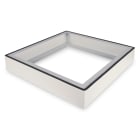 Assmann Electronic - Socle pour boîtier mural IP55 Outdoor 100x600x600 mm, couleur grise (RAL 7035)