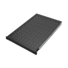 Assmann Electronic - Tablette 1U télescop. armoire 1000mm profondeur 44x483x720 mm 65 kg, noir