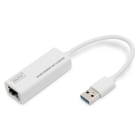 Assmann Electronic - Adaptateur USB 3.0 vers Gigabit Ethernet USB-A mâle, 10/100/1000 Mbps, USB 3.0,