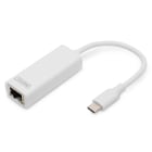 Assmann Electronic - Adaptateur USB Type C 3.0 Gigabit Ethernet 10/100/1000 Mbps, Chipset: RTL8153
