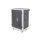Assmann Electronic - Armoire de charge mobile, 15,6", USB-C 30 stations de charge, PDU, ventilateur