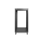 Assmann Electronic - Rack AV 21U, 1000 x 507 x 460 mm Trous filetés, roulettes, noir