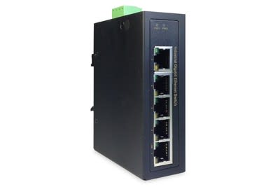 Assmann Electronic - Switch indust. Gigabit Ethernet 5 ports, rail DIN, plage de température étendue
