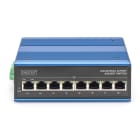 Assmann Electronic - Switch PoE Gigabit industriel 8 ports Rail DIN, gamme température étendue