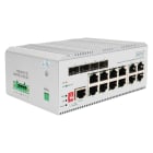 Assmann Electronic - Switch PoE ind. Gigabit Ethernet L2 géré 8 ports PoE RJ45 GE, 4 ports SFP GE