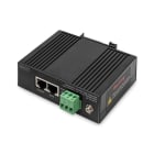 Assmann Electronic - Injecteur PoE Gigabit industriel conforme à la norme IEEE 802.3af/at/bt, 85W