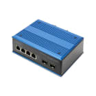 Assmann Electronic - Switch industriel 4+2 ports Gigabit Ethernet 4 ports GE RJ 45, 2 ports GE SFP