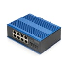 Assmann Electronic - Switch ind. 8+2 ports Gigabit Ethernet PoE 8 ports GE PoE RJ45, 2 ports GE SFP