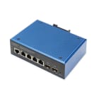 Assmann Electronic - Switch PoE Gigabit L2 géré 4+2 ports 4 x GE RJ45 + 2 ports SFP, IEEE802.3at 30W