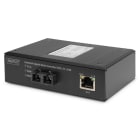 Assmann Electronic - Industrial Gigabit Ethernet Media Converter, SM SC connector, 1310nm, up to 20km