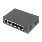 Assmann Electronic - Commutateur réseau 5 ports Gigabit Bureau non administrable, 10/100/1000 Mbit/s
