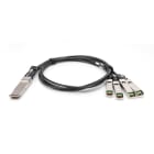 Assmann Electronic - Câble breakout DAC, 2 m, 1 x 40G vers 4 x 10G 1 x 40G vers 4 x 10G