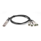 Assmann Electronic - Câble breakout DAC, 5 m, 1 x 40G vers 4 x 10G 1 x 40G vers 4 x 10G