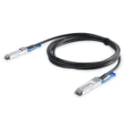 Assmann Electronic - Câble DAC 100G QSFP28 Jusqu'à 28,3125 Gbit/s par canal, 1 m
