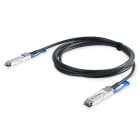 Assmann Electronic - Câble DAC 100G QSFP28 Jusqu'à 28,3125 Gbit/s par canal, 2 m
