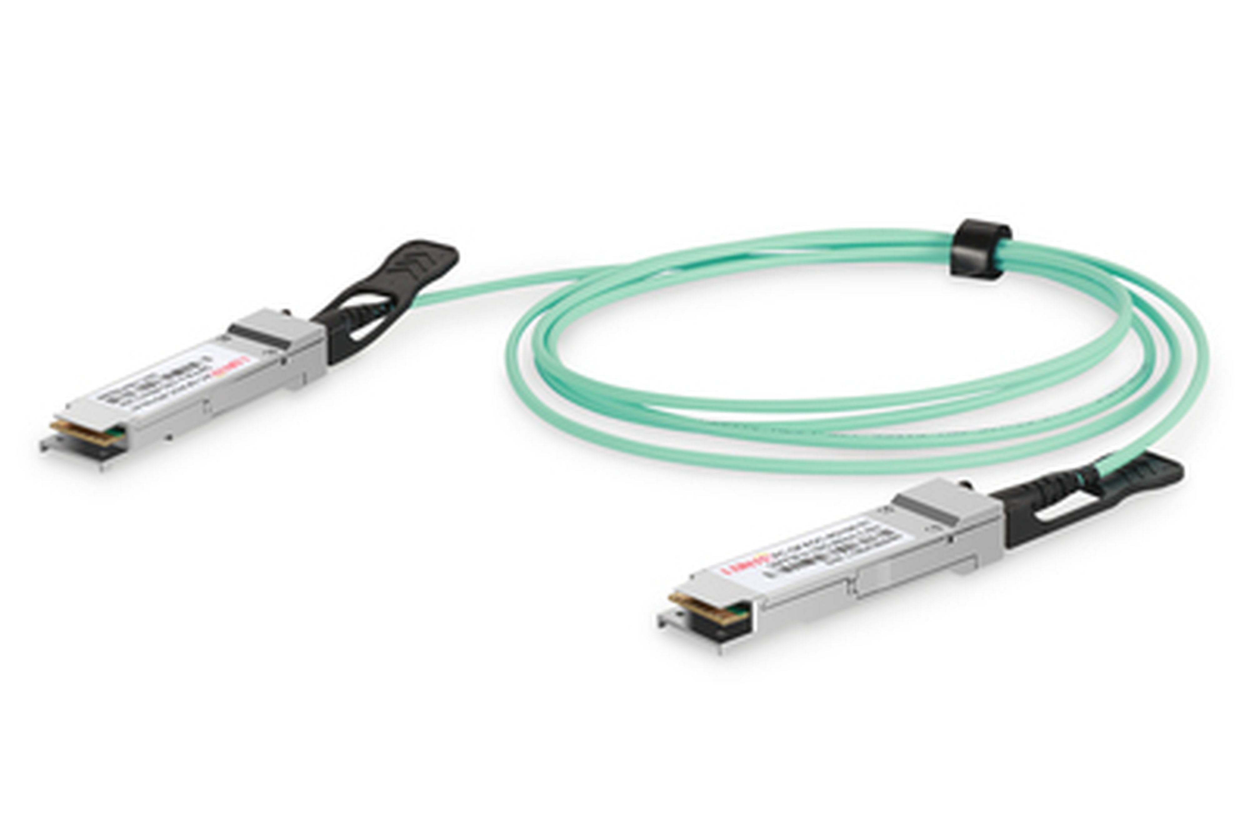Assmann Electronic - Câble optique actif 100G QSFP28 à QSFP28 MMF 850 nm, 5 m