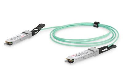 Assmann Electronic - Câble optique actif 100G QSFP28 à QSFP28 MMF 850 nm, 10m