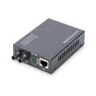 Assmann Electronic - Convertisseur média Gigabit, multimode ST connecteur, 850nm, jusqu'à 0.5km
