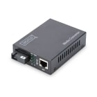 Assmann Electronic - Convertisseur média Gigabit Ethernet, monomode, BiDi Tx1310nm/Rx1310nm, SC, 20km