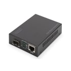 Assmann Electronic - Gigabit Ethernet PoE+ Media Converter, SFP SFP Open Slot, 802.3at, 30W, without