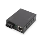 Assmann Electronic - Convertis. média Gigabit Ethernet PoE+, multimode 802.3at, 30W, SC jusqu'à 0,5km