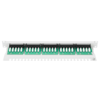 Assmann Electronic - Panneau CAT3 ISDN, non blindé 25 ports RJ45, 8P4C, LSA, 1UH, montage rack gris