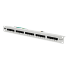 Assmann Electronic - Panneau CAT3 ISDN, non blindé 25 ports RJ45, 8P4C, LSA, 1UH, montage rack gris