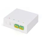 Assmann Electronic - Boîtier FTTH avec 2x adaptateurs LC (APC) DX Montage mural