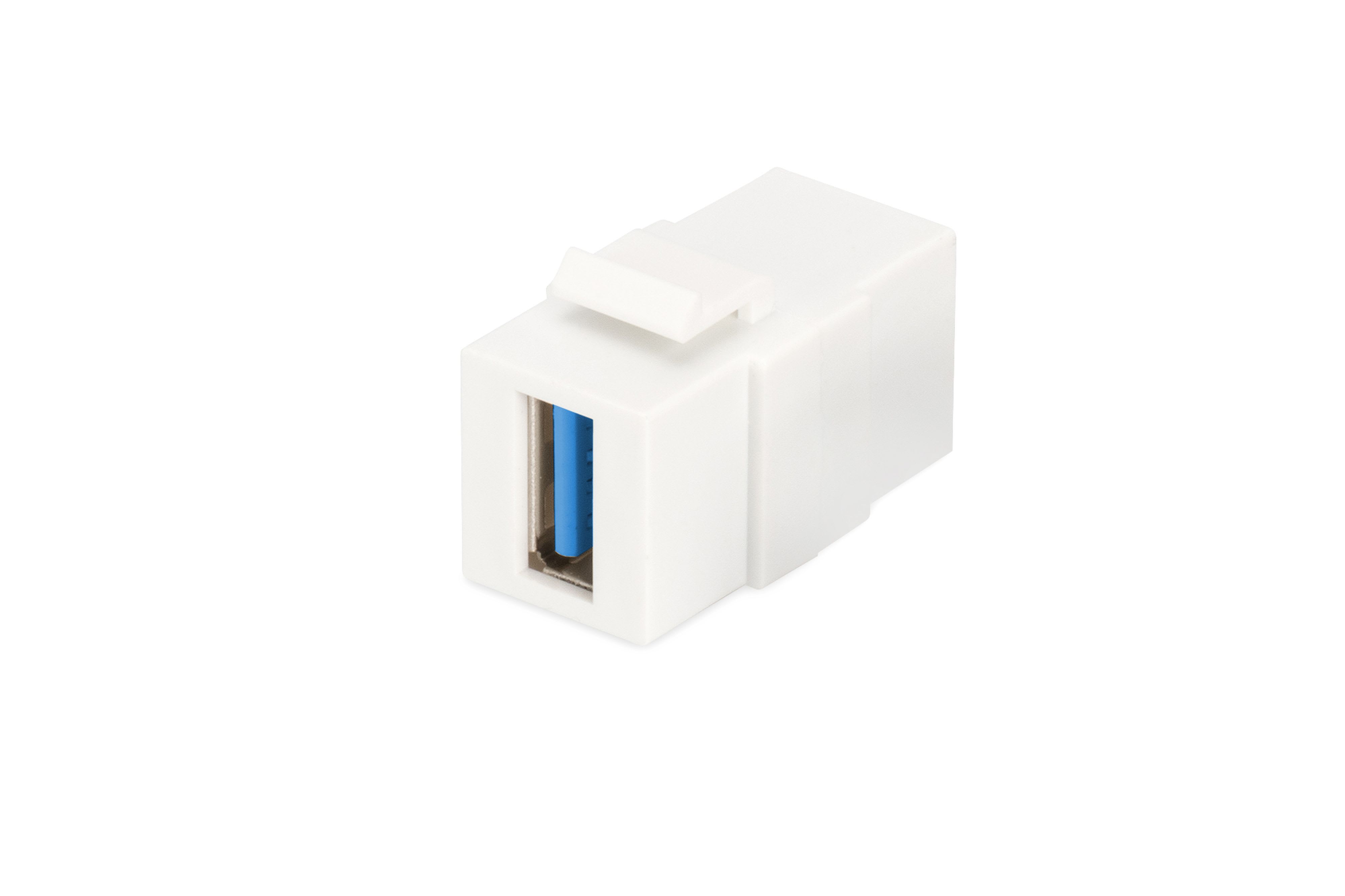 Assmann Electronic - Module USB 3.0 Keystone pour DN-93832, blanc pur (RAL 9003), femelle-femelle