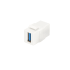 Assmann Electronic - Module USB 3.0 Keystone pour DN-93832, blanc pur (RAL 9003), femelle-femelle