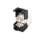 Assmann Electronic - Keystone CAT6 non blindé RJ45 vers LSA, montage sans outil, serre-câble incl.