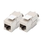 Assmann Electronic - CAT6A, module Keystone, blindé, installation sans outil - 2 pièces