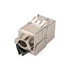 Assmann Electronic - CAT6A Keystone blindé, capot anti-poussière, montage sans outil X 24