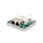 Assmann Electronic - Boîtier de consolidation CAT 6A 2 Module Keystone, blindé, 2 ports