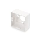 Assmann Electronic - Boîtier apparent pour plaques frontales 80x80x42 mm, blanc pur, allemand