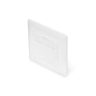 Assmann Electronic - Plaque frontale pour modules Keystone 2x RJ45 80x80, 50x50 blanc