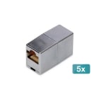 Assmann Electronic - Coupleur modulaire CAT5E blindé RJ45 à RJ45 classe D - 2 pièces