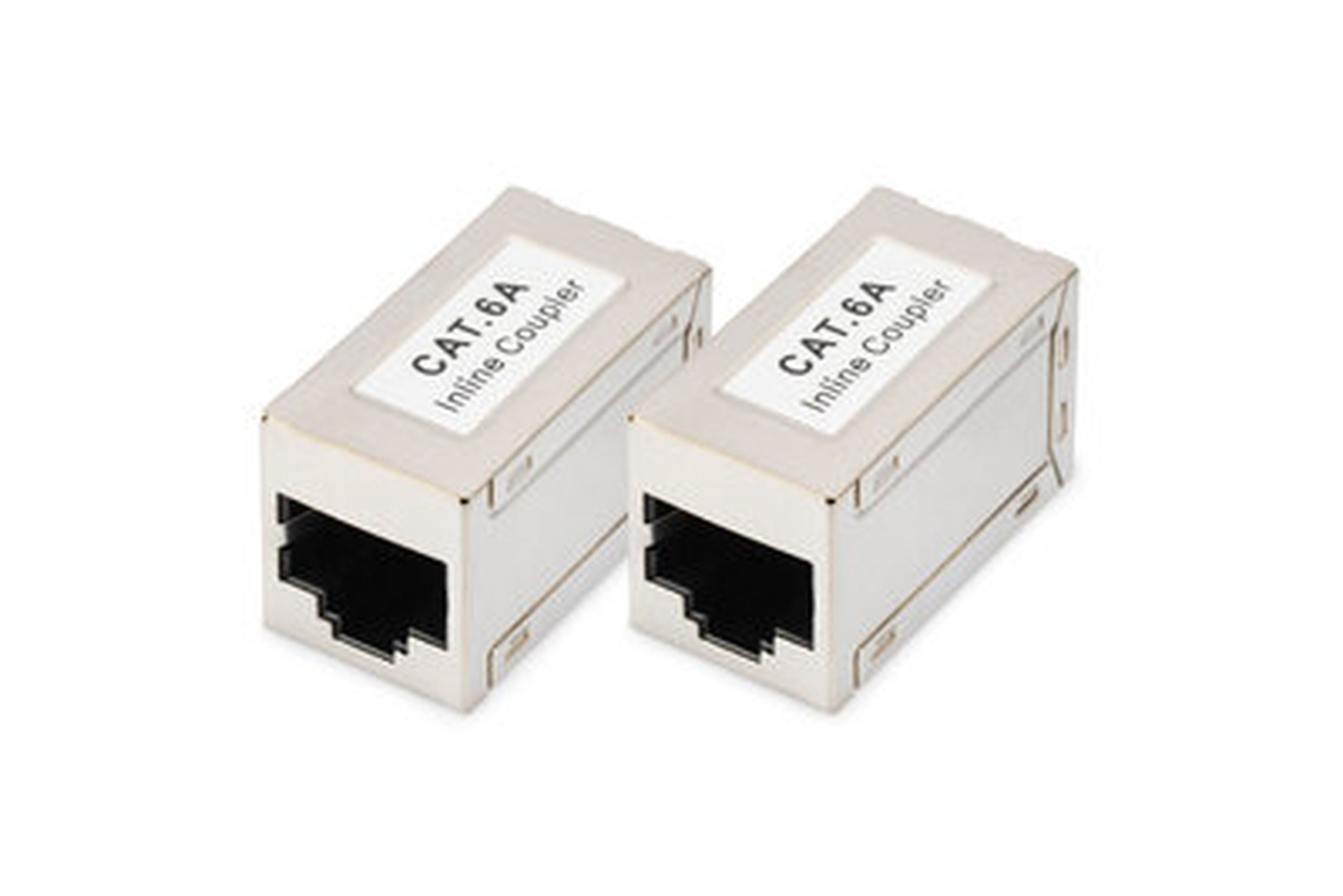 Assmann Electronic - Coupleur modulaire femelle CAT6A, blindé - RJ45 vers RJ45 2 pièces
