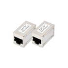 Assmann Electronic - Coupleur modulaire femelle CAT6A, blindé - RJ45 vers RJ45 2 pièces