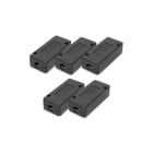 Assmann Electronic - Boîte jonction CAT7 blindée X5, 600 MHz, bandes LSA pour AWG 22-26, 26x35x80mm