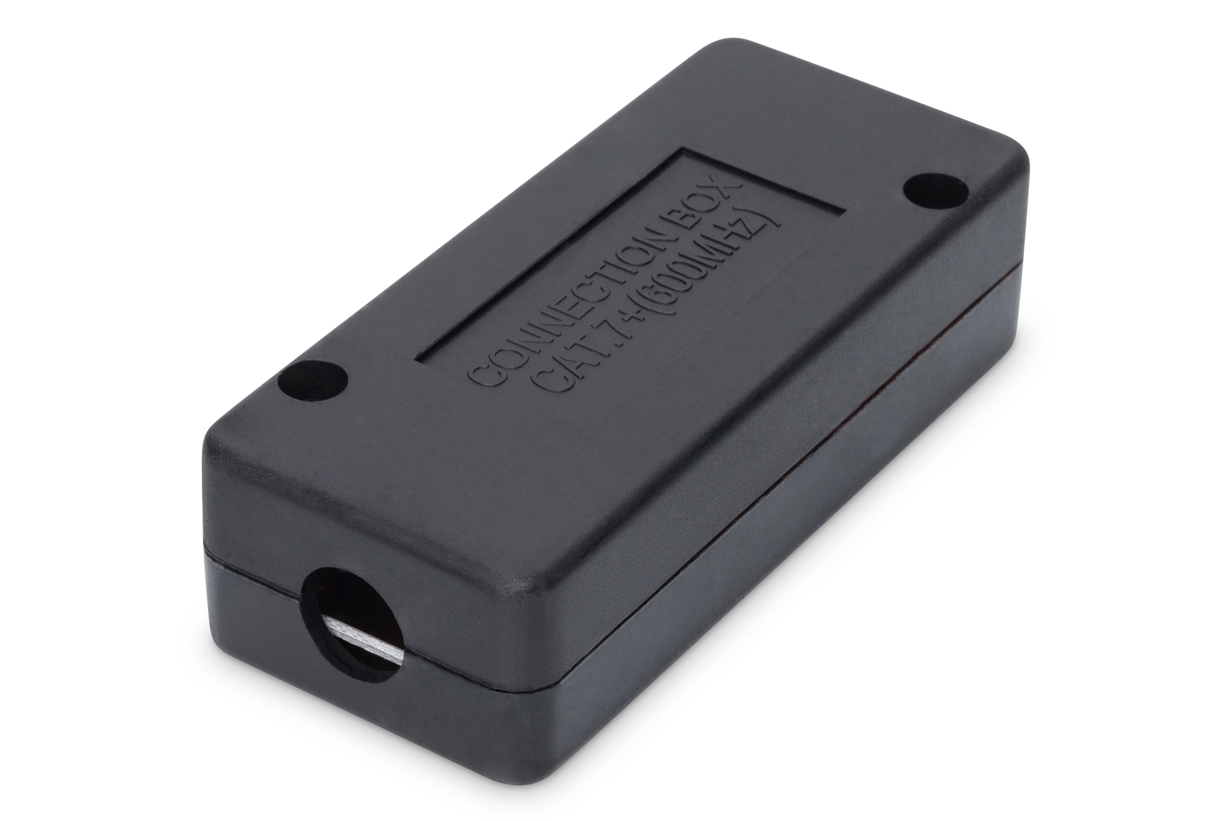 Assmann Electronic - Boîte jonction CAT7 blindée X1, 600 MHz, bandes LSA pour AWG 22-26, 26x35x80mm