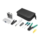 Assmann Electronic - Kit d?outils réseau 12 pcs : testeur LAN, outil de sertissage, outil de découpe